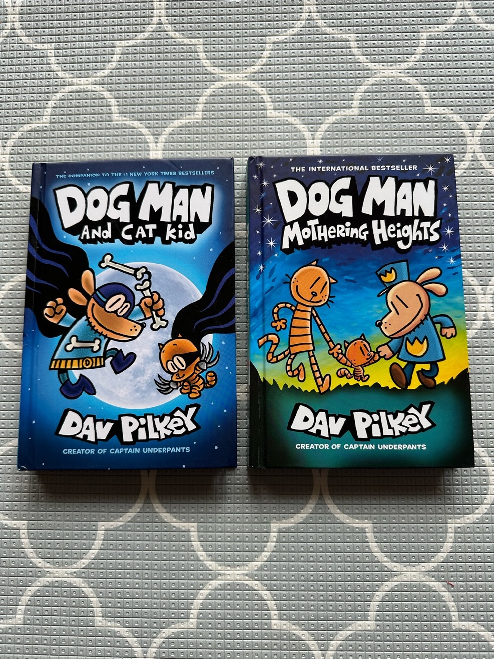 Dog Man And Cat Kid & Dog Man Mothering Heights Hardcover Bpoks